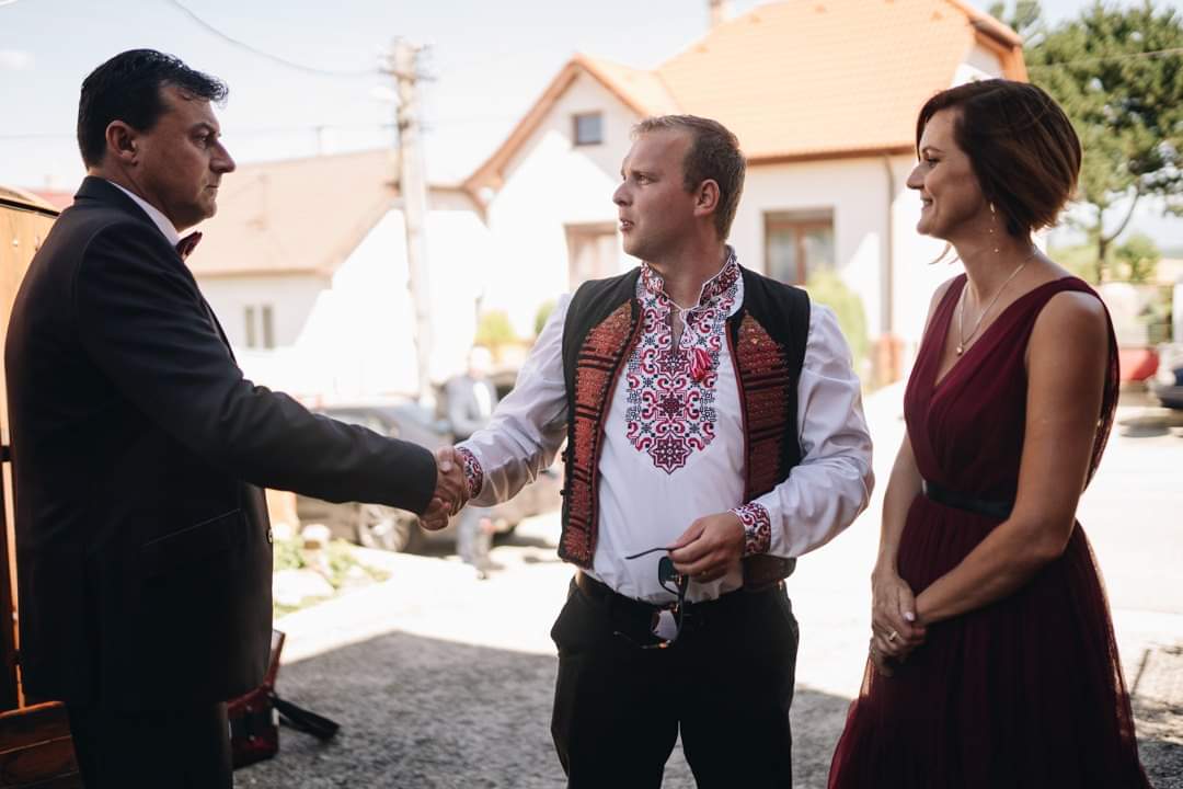 Privítanie rodičov nevesty