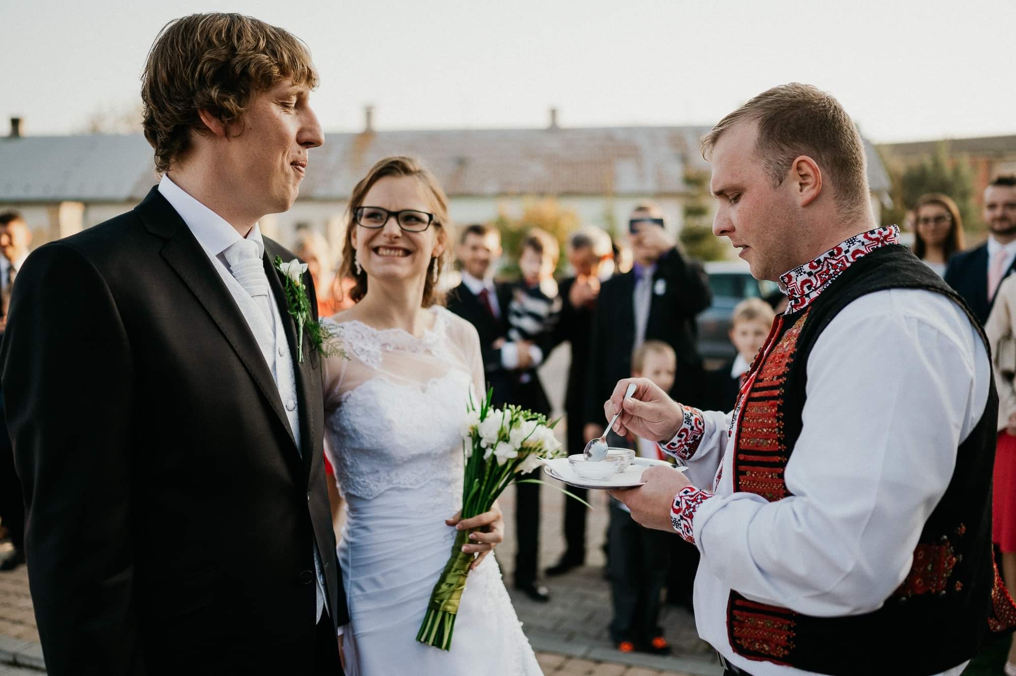Tradičný obrad pri vítaní